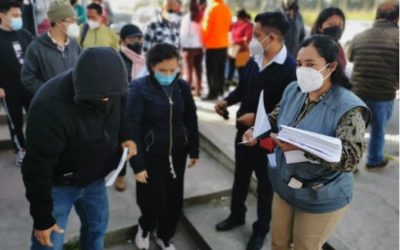 Vacunan a menores de edad en el Cunoc de Quetzaltenango
