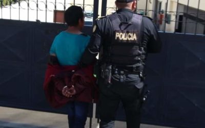 Capturan a presunto ladrón en el mercado La Terminal Minerva