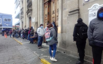 Por segundo día consecutivo, artistas de la región llegan a Casa No´j en busca de apoyo económico