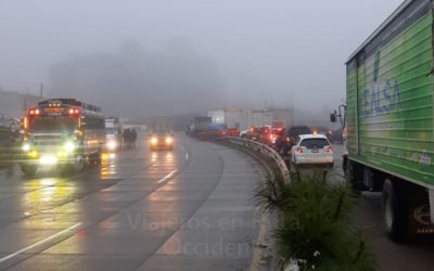 Por segundo día consecutivo hay bloqueos en las carreteras de Guatemala