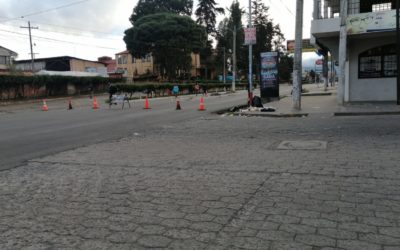 Avance de trabajos en la 4a. Calle de la zona 3 Xela