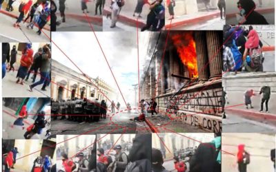 Ligan a proceso penal a supuestos responsables de haber ocasionado daños a la fachada del Congreso de la República en el 2020