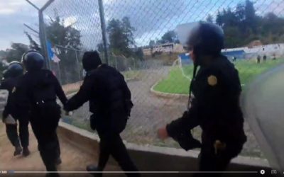 Encuentro de futbol de tercera división en San Marcos termina en enfrentamiento entre aficionados y PNC