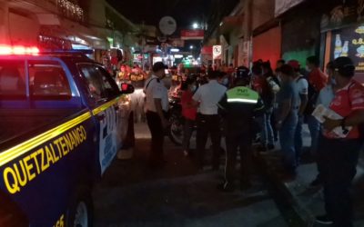 Capturan a hombre acusado de haber robado celulares en comercio en Coatepeque