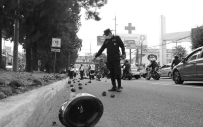 ((VIDEO)) Repartidor murió atropellado por piloto de vehículo ebrio, en la capital