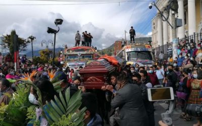 En medio de peticiones de justicia inhuman a menor de edad asesinado en la zona 5 de Xela