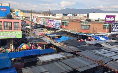 Comerciantes del interior del Mercado La Democracia no podrán extender su venta a las afueras para estos días