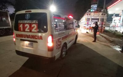 ¿Cuántas ambulancias de Bomberos Voluntarios prestan servicio en Quetzaltenango?