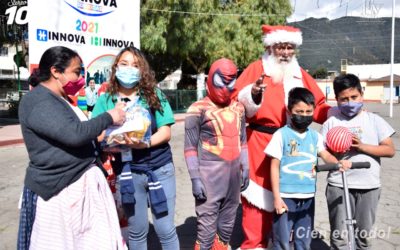 Regalan sonrisas a niños de cuatro departamentos de la región