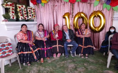 Comenzará el 2022 con más de 100 años de edad