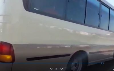 (((Vídeo))) Luego de intervención de PNC en Salcajá, transportistas tendrán que devolver dinero a pasajeros