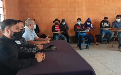 Gobernación y Defensa se reúnen con líderes comunitarios Ixtahuacán y Nahualá