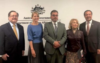 Diplomáticos centroamericanos fijan acuerdos comerciales y turísticos en Australia