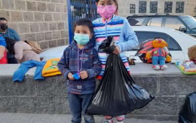 Grupo organizado de aficionados del Xelajú MC sigue colecta de juguetes y concentrado