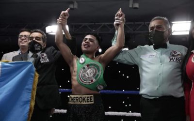 Boxeador quetzalteco recupera título mundial