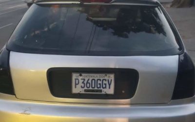 Capturado por conducir vehículo robado este año en Quetzaltenango