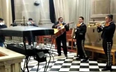 En Quetzaltenango llevan serenata a la Virgen de Guadalupe