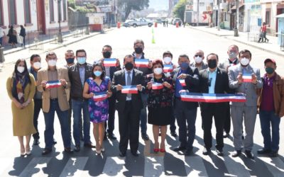 Inauguran calles con una inversión de más de Q24 millones