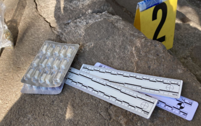 Localizan droga y restos humanos en inmuebles en la zona 18 de Guatemala