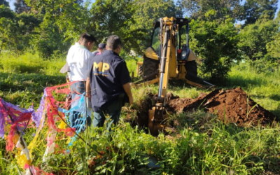 MP desarrolla exhumaciones en Retalhuleu por caso Siekavizza