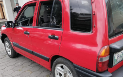 PNC recupera en Quetzaltenango vehículo con reporte de robo en el 2011