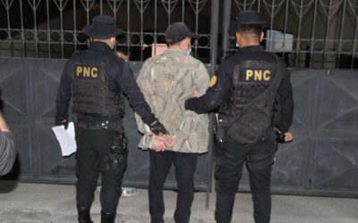 Hombre capturado en la zona 1 de Xela, señalado de lavado de dinero