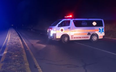 Precaución en este fin de año; peatones han perdido la vida en las horas recientes