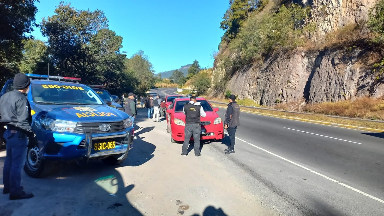 Sololá: PNC en busca de ilícitos y prevenir hechos violentos este 31 de diciembre