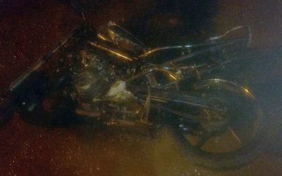 Motorista impactó contra piedra y falleció instantáneamente en Mazatenango