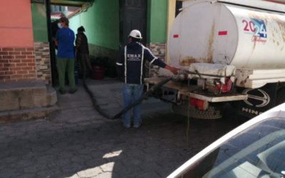 EMAX informa sobre irregularidad en el servicio de agua