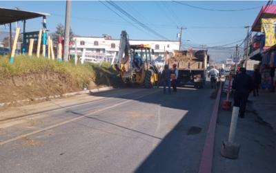Cierran paso a un costado del HRO de Quetzaltenango