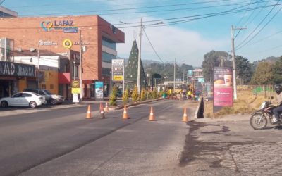 Precaución al transitar en la 4a. Calle de la zona 3 Xela, por estos motivos