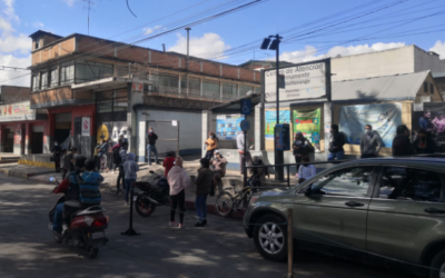 Esperan más de 2 horas para hisopado en el CAP