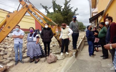 Vecinos molestos por construcción de puente, ¿Por qué?