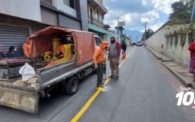 Señalizan en varios sectores de Totonicapán
