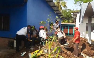 Trabajador queda soterrado en Retalhuleu