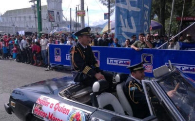 Rinden homenaje al mayor de Bomberos Voluntarios Carlos Juárez Izquierdo