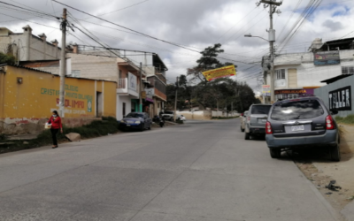 Vecinos en la zona 9 de Xela se organizan contra la delincuencia