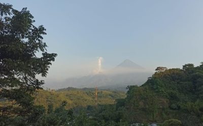 Insivumeh continúa monitoreo en volcanes de Guatemala