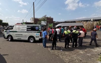 Asesinan a piloto de microbús en parada de buses en Coatepeque, Quetzaltenango