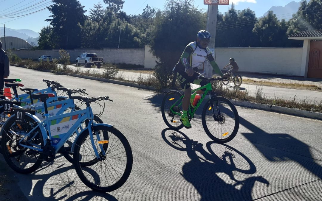 Quetzaltenango: De forma gratuita, puede usar una bicicleta durante 45 minutos