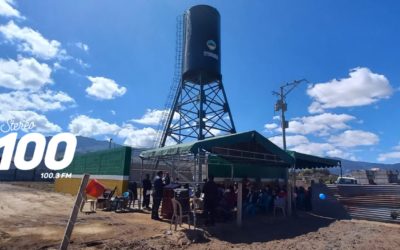 Esperan beneficiar a vecinos con inauguración de mejoramiento de pozo de agua potable en La Esperanza