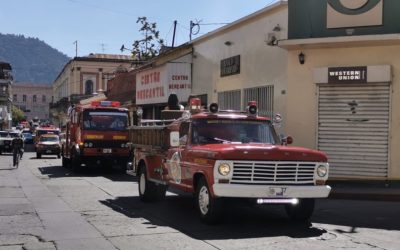 Celebrarán hoy los 61 años de servicio de Bomberos Voluntarios en Xela