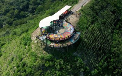 Evaluarán daños al mirador Kaqasiiwaan en Sololá, luego de incendio ocurrido ayer