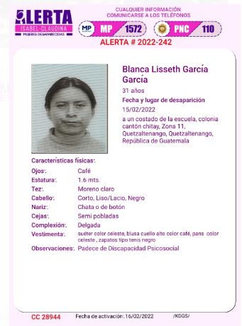 ALERTA ISABEL CLAUDINA