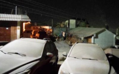 Reportan caída de ceniza en varios municipios de Quetzaltenango