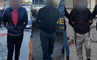 Capturan a tres presuntos responsables de haber abusado sexualmente de menor de edad