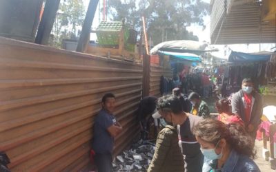 Construyen local en la Terminal Minerva sin autorización del Concejo