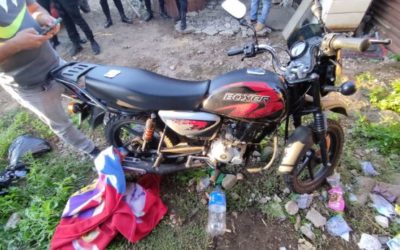 Operativos en Mazatenango en seguimiento a robo de motocicletas y ataque armado