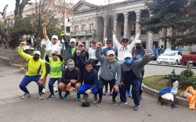 El grupo de quetzaltecos «Cero Excusas» promueve el deporte al aire libre en Xela
